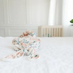 Knotted Gown 0m+ - Autumn Flowers Pajamas|Sleep Bags