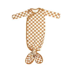 Pajamas|Sleep Bags>Copper Pearl Knotted Gown 0m+ - Rad