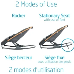 Online Kori Rocker - Classic Graphite Swings & Rockers