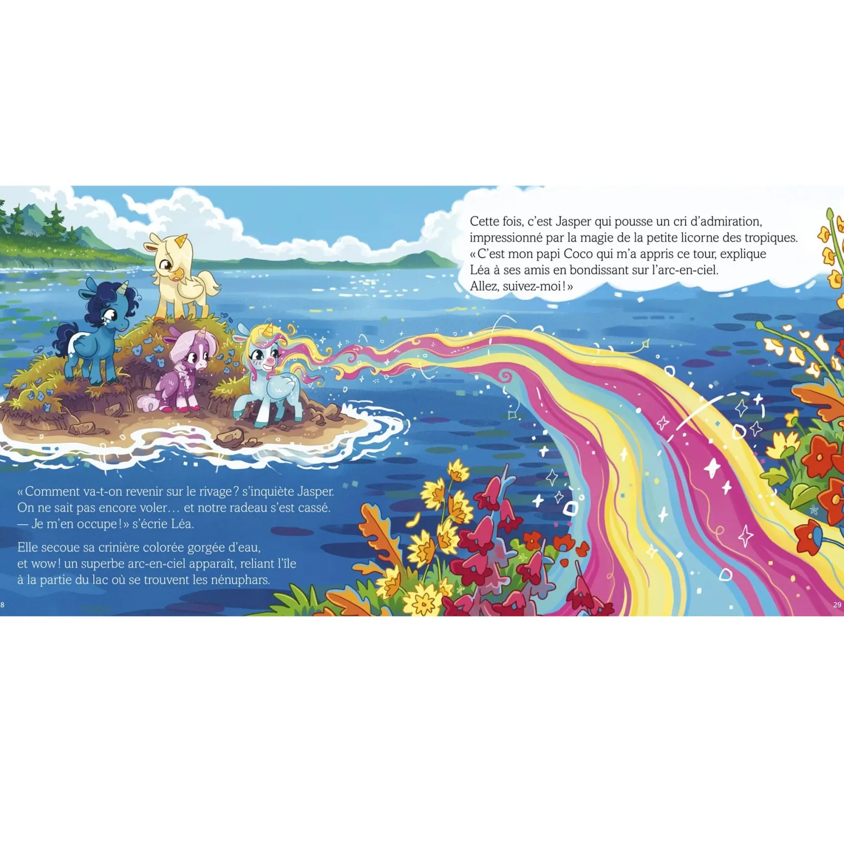 New Léa La Licorne Se Fait Des Amis Quebec Books|4 Years And Over