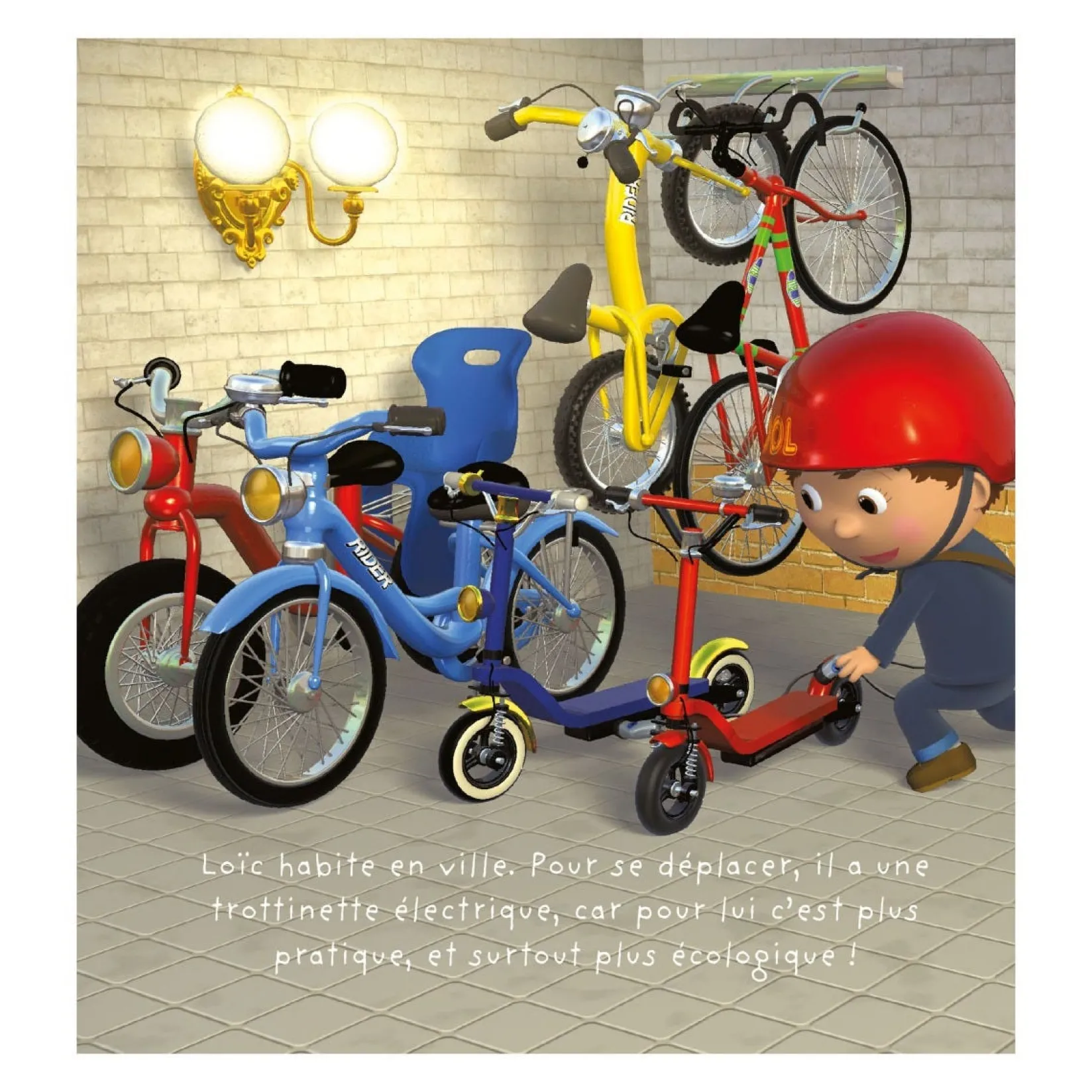 La Trotinette Électrique De Loic Baby 0-2 Years