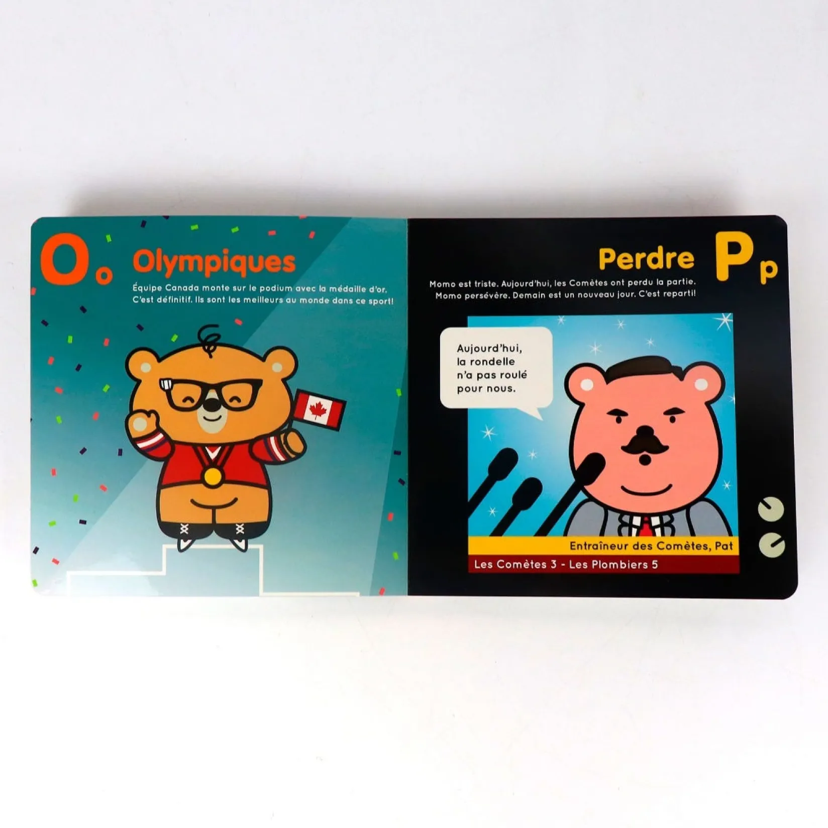 Quebec Books|Baby 0-2 Years>WHAAAT? STUDIO L'ABC Du Hockey