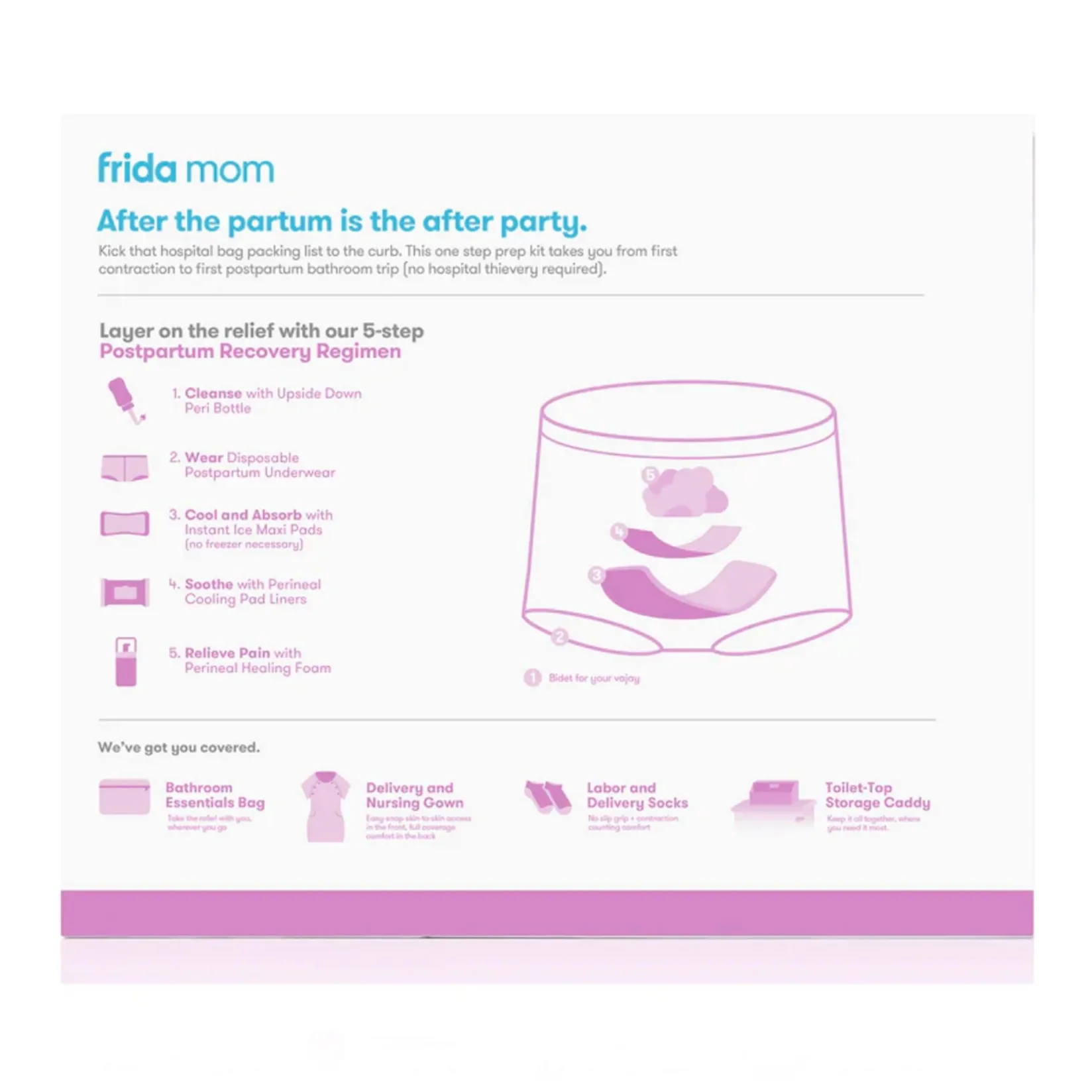 Care For Mom>Frida Mom Labor and Delivery + Postpartum Recovery Kit