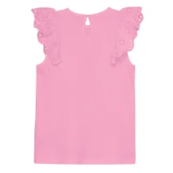 Tops>Creamie Lace Tank Top 2-6y Pink