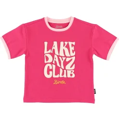 Tops>Birdz Lake Dayz Club T-shirt 2-10 Fuchsia