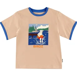 Tops>Birdz Lake Dog T-shirt 2-10y Beige