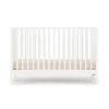 Cribs & Mattresses|Cribs & Mattresses>Dadada Baby Lala 3-In-1 Convertible Crib - White