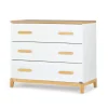 Storage Furniture>Dadada Baby LaLa Little 3-Drawer Dresser - White/Natural