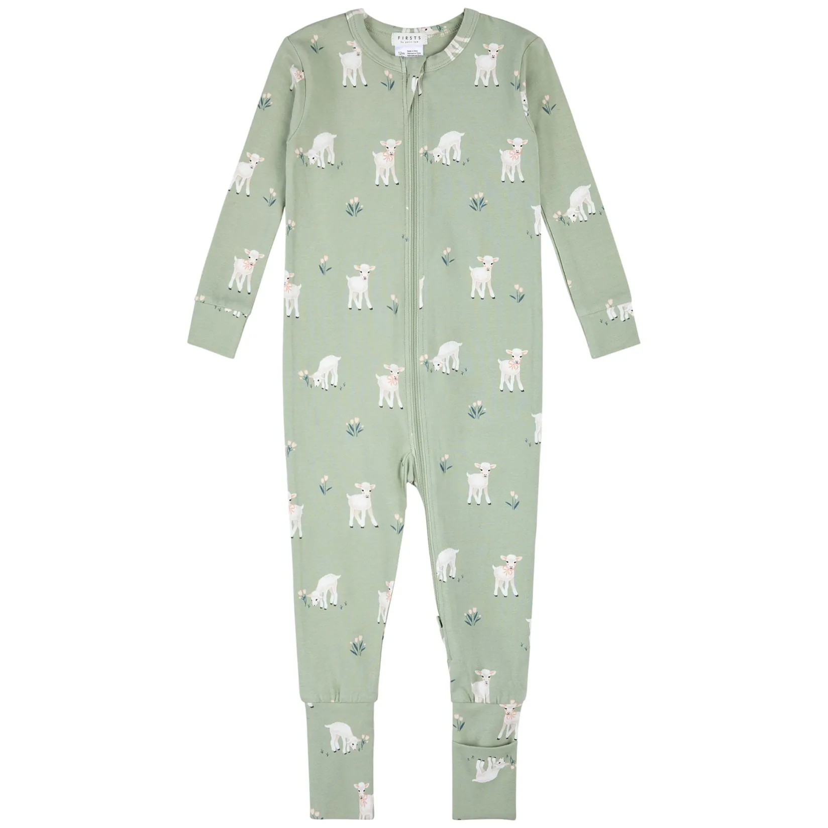Hot Lamb Pajamas 0-12m Pajamas|Pyjamas