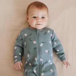 Clearance Lamb Ribbed Pajamas 0-12m Pajamas|Pyjamas