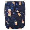 Hot Large Elastic Cloth Diaper 8-35lb- Popcorn BOY Cloth Diapers|Cloth Diapers