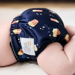 Hot Large Elastic Cloth Diaper 8-35lb- Popcorn BOY Cloth Diapers|Cloth Diapers