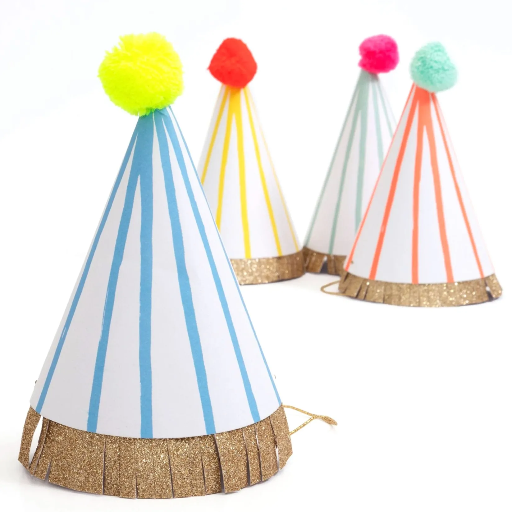 Party Supplies>Meri Meri Large Party Hats (8)