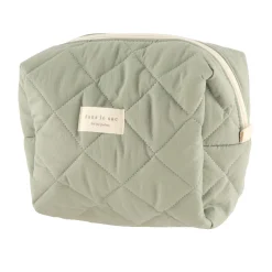Diaper Bags|Diaper Bags>Dans Le Sac Large Quilted Pouch- Mint