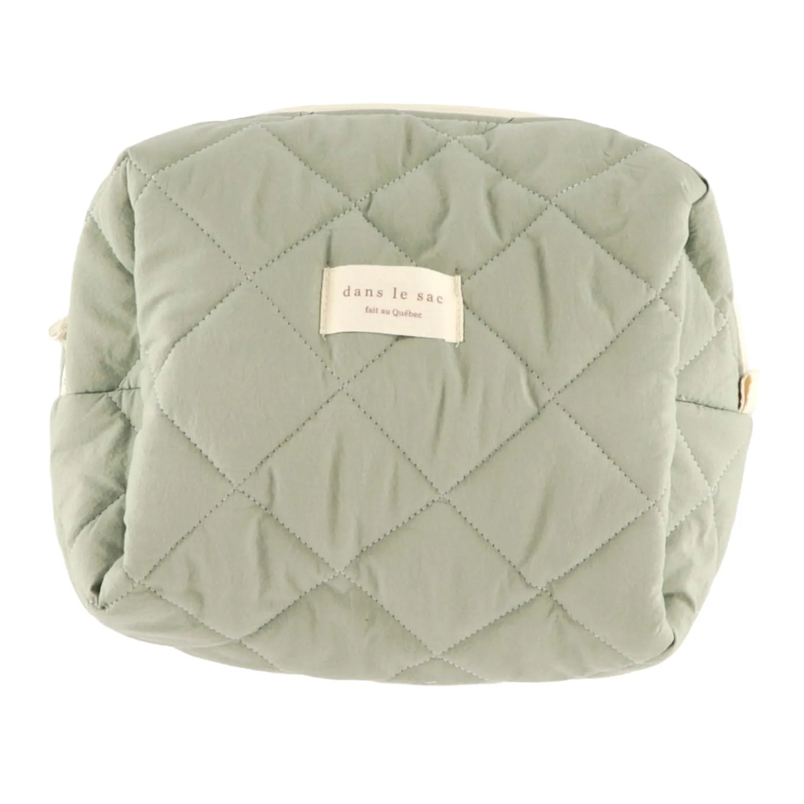 Diaper Bags|Diaper Bags>Dans Le Sac Large Quilted Pouch- Mint