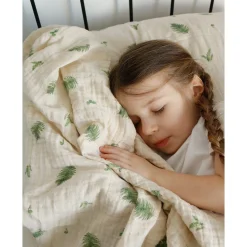 Outlet 4-Layer Muslin Blanket - Fern Kids Throws|Blankets