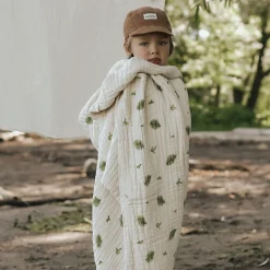 Outlet 4-Layer Muslin Blanket - Fern Kids Throws|Blankets
