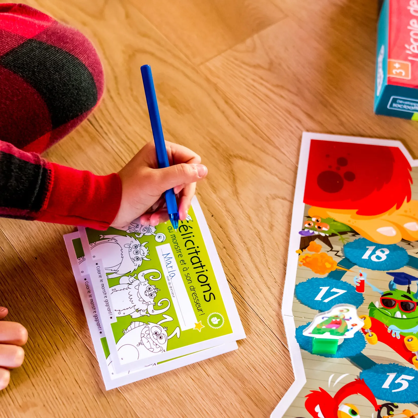 Board Games>Placote L'École Des Monstres