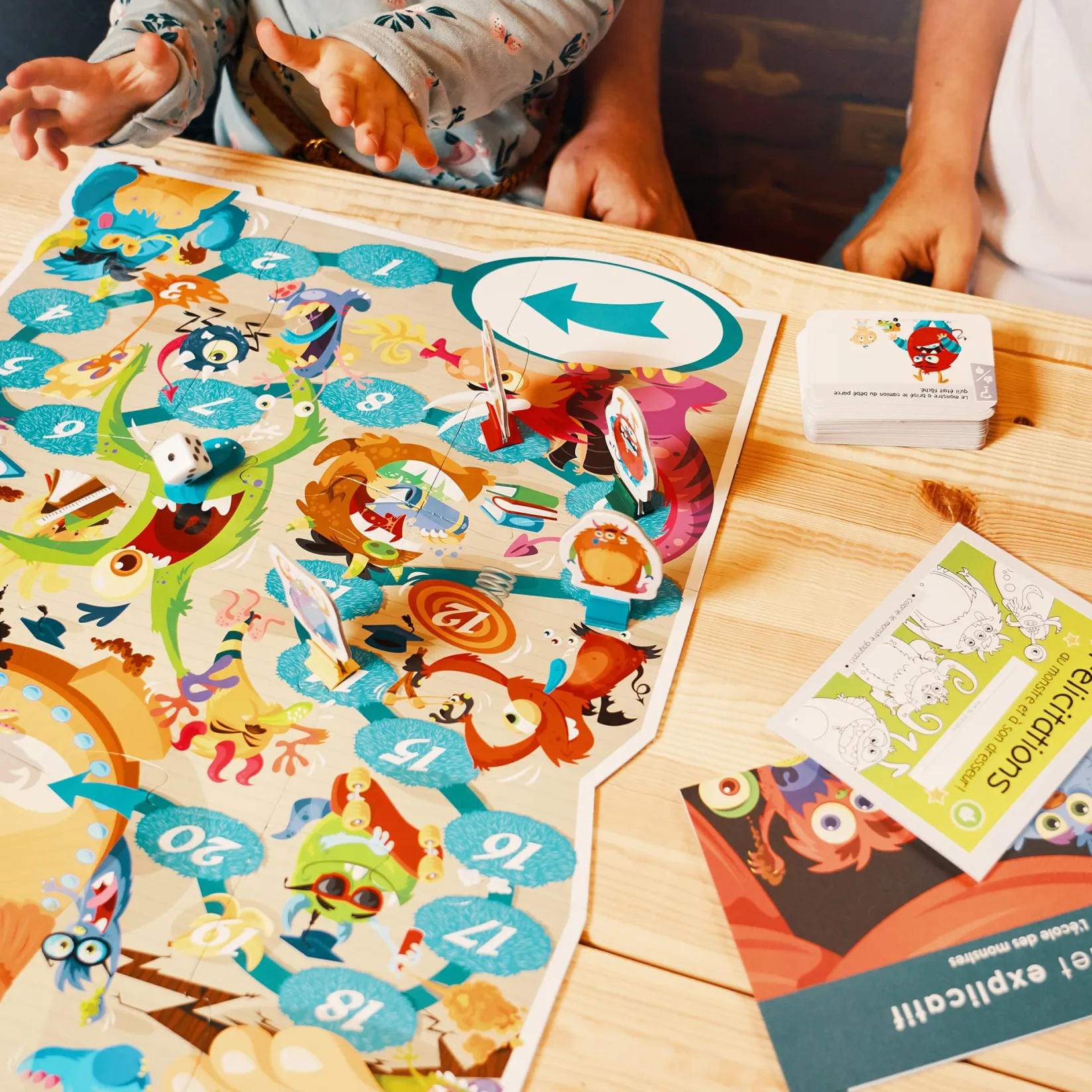 Board Games>Placote L'École Des Monstres