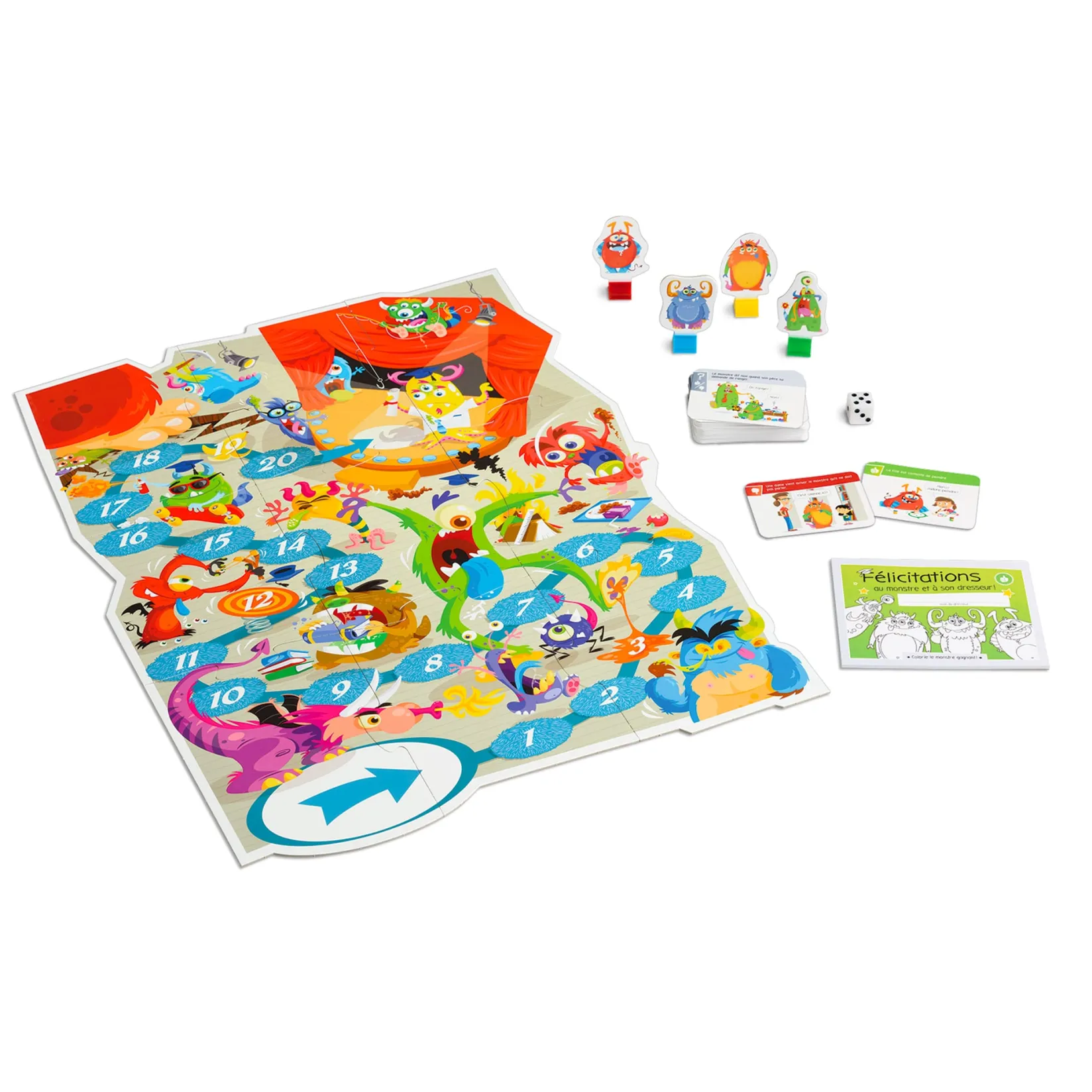 Board Games>Placote L'École Des Monstres