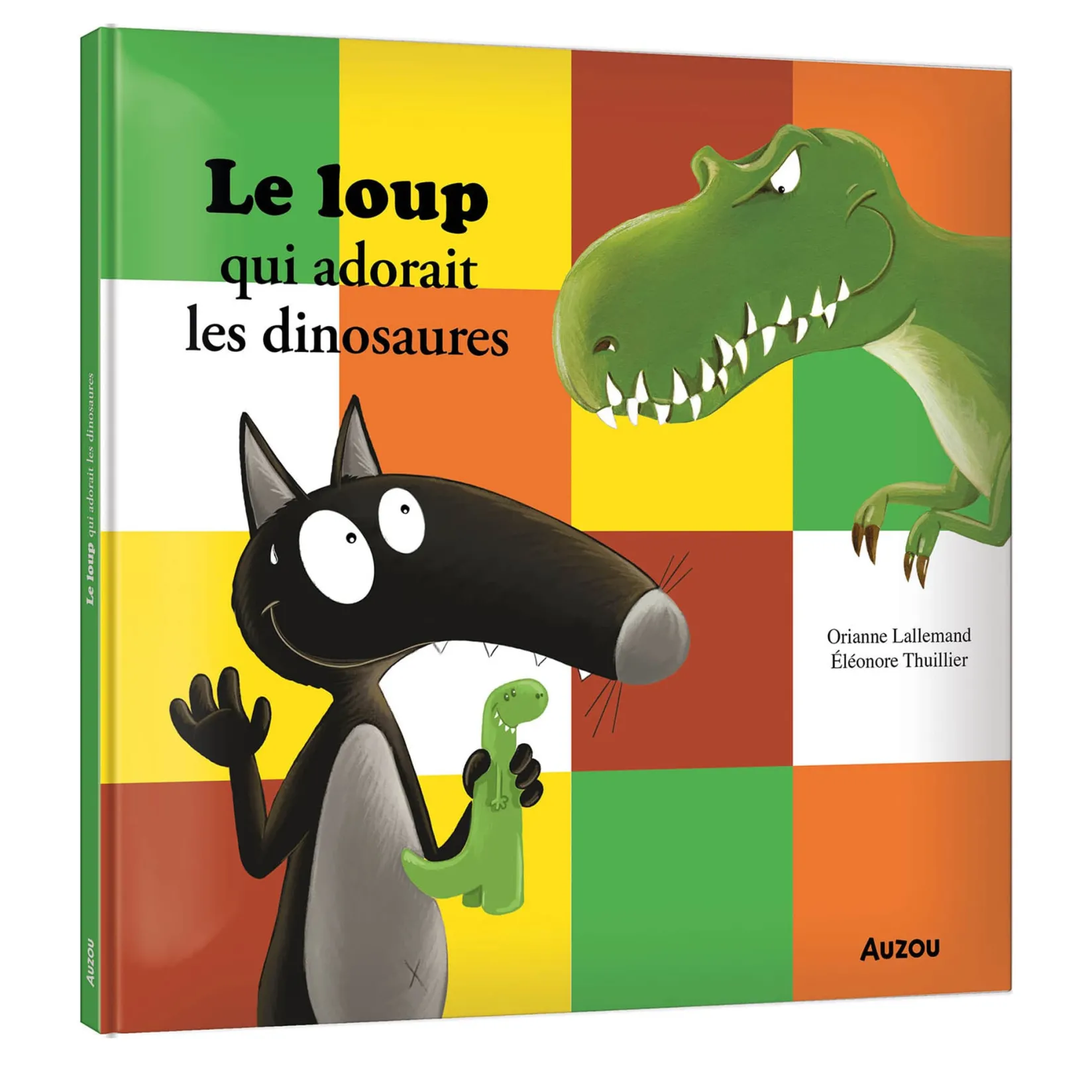 4 Years And Over|2 Years And Over>Auzou Le Loup Qui Adorait Les Dinosaures