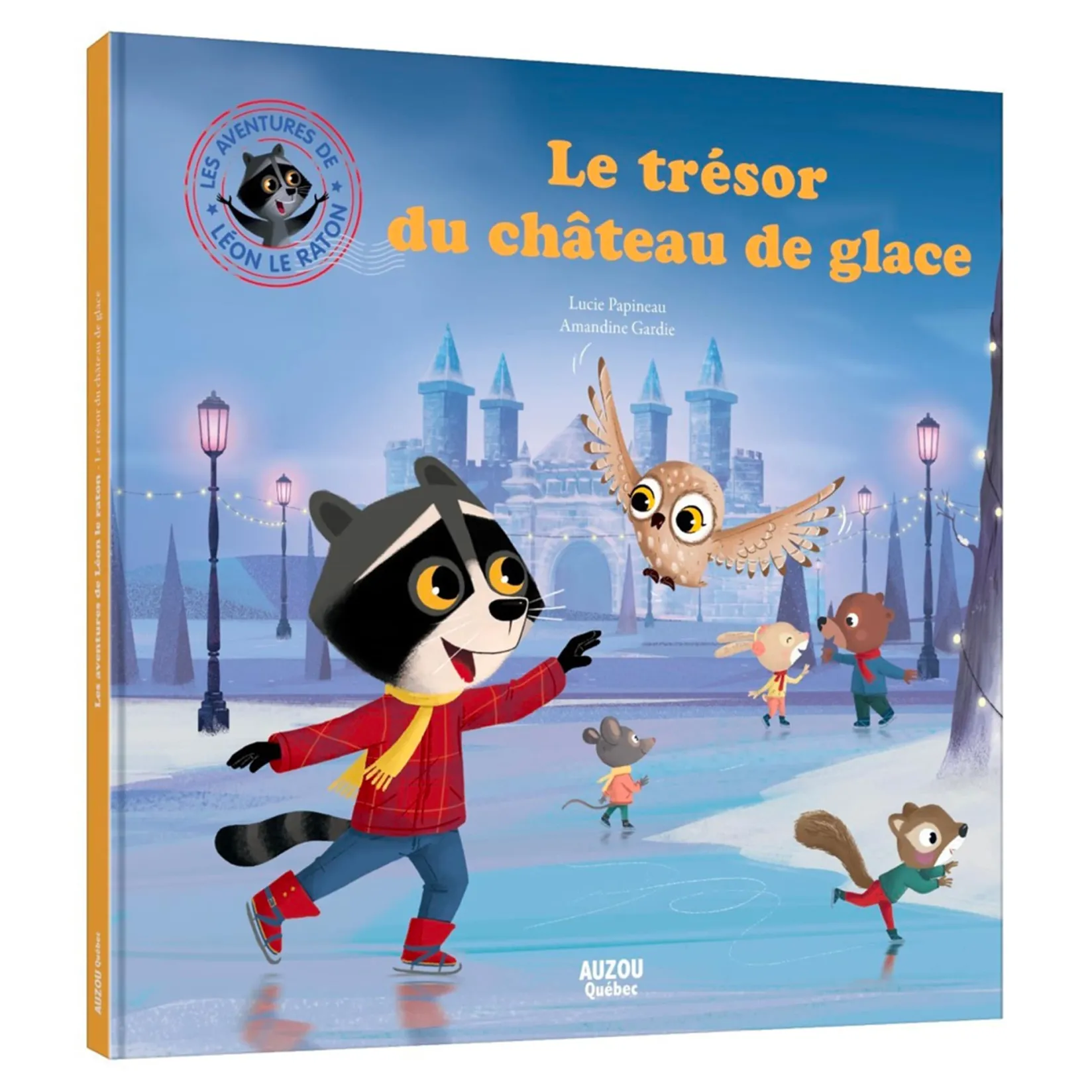 Quebec Books|4 Years And Over>Auzou Le Trésor du Château de Glace - Léon le Raton