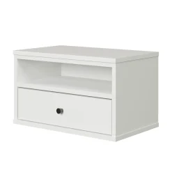 Outlet LED Nightstand - Sazena Pure White Nightstands
