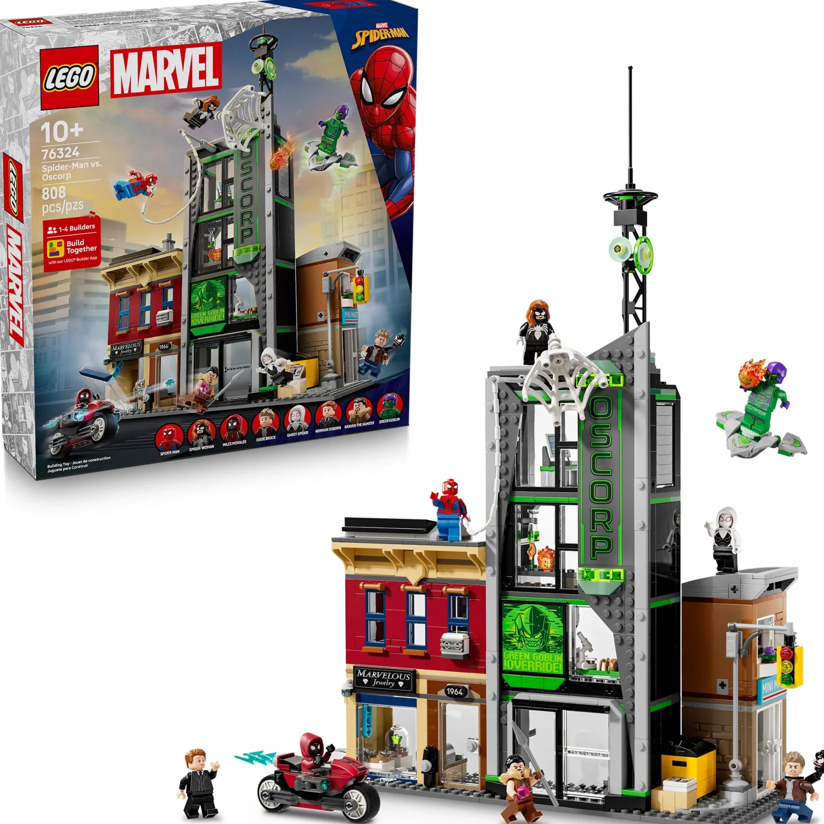 Assembly & Construction>LEGO® ǀ Marvel Spider-Man vs. Oscorp