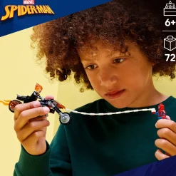 Hot ǀ Marvel Spider-Man vs. Ghost Rider Motorcycle Kids Assembly & Construction