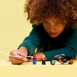 Hot ǀ Marvel Spider-Man vs. Ghost Rider Motorcycle Kids Assembly & Construction