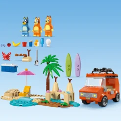 Outlet Bluey: Bluey’s Beach & Family Car Trip Kids Assembly & Construction