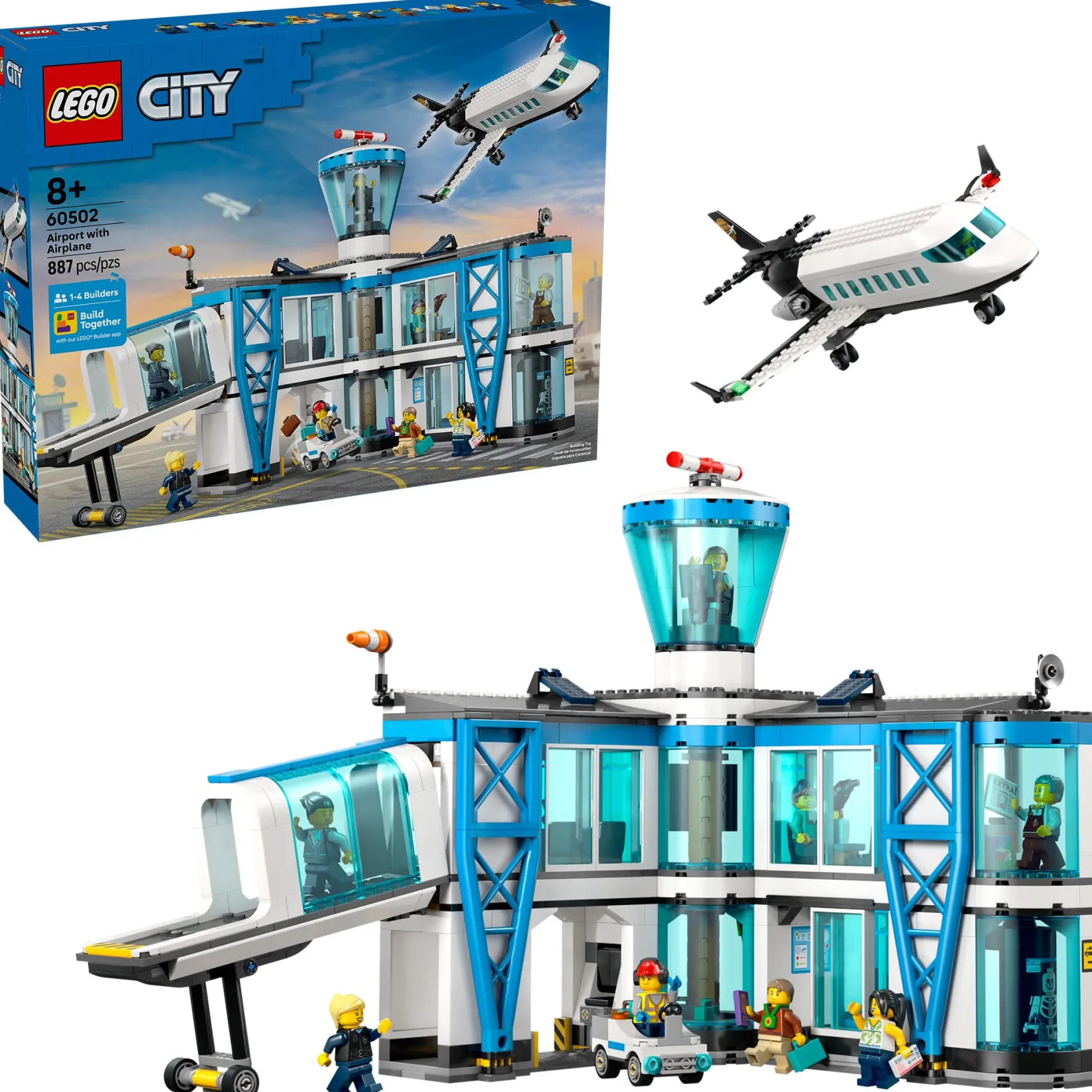 Assembly & Construction>LEGO® City Airport with Airplane