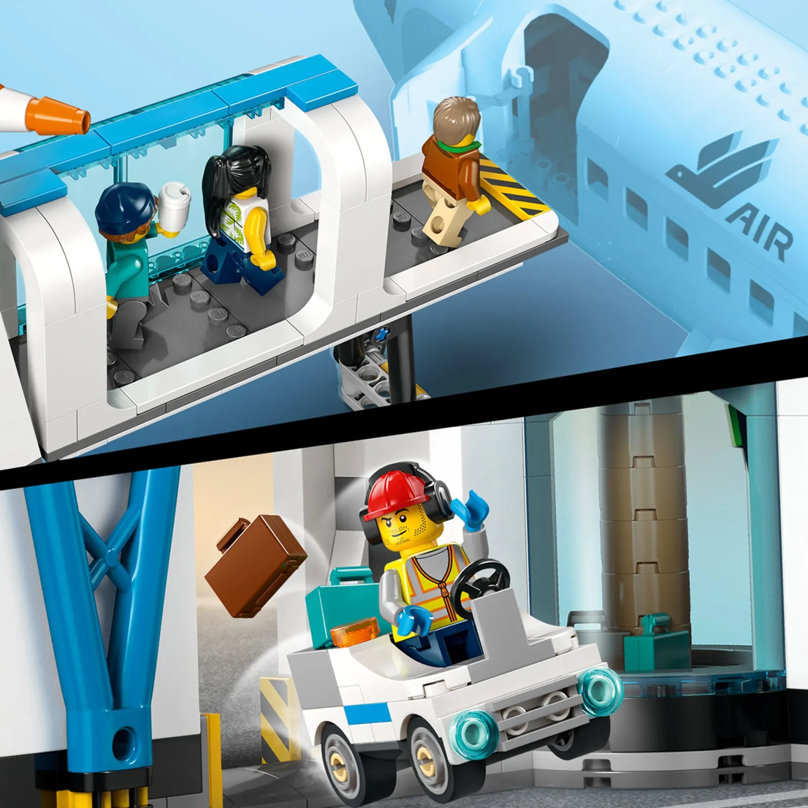 Assembly & Construction>LEGO® City Airport with Airplane
