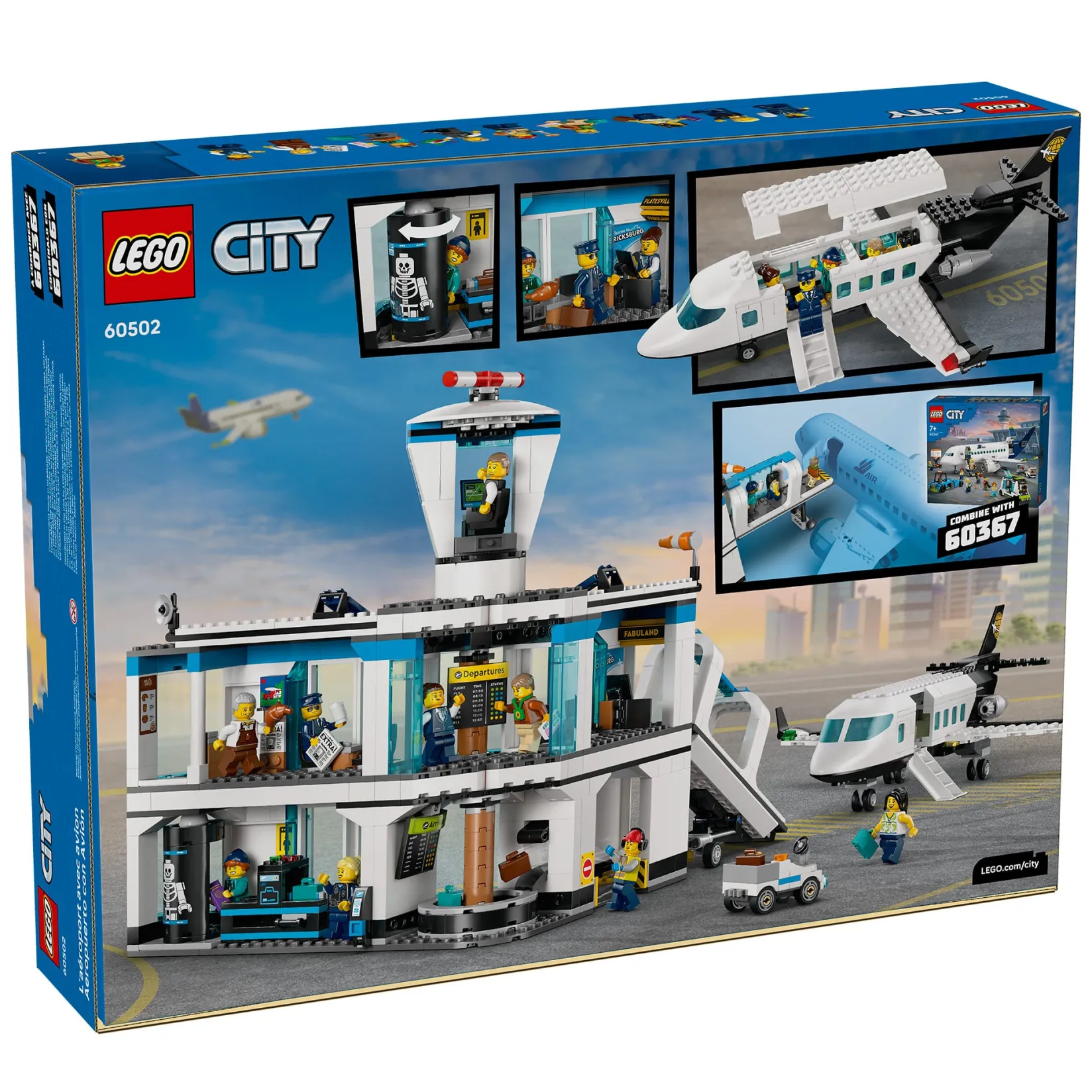 Assembly & Construction>LEGO® City Airport with Airplane
