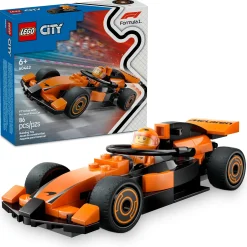 Assembly & Construction>LEGO® City F1® Driver with McLaren Race Car