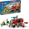 Hot City Fire Command Truck Kids Assembly & Construction