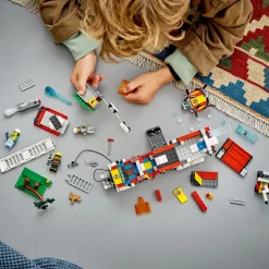 Hot City Fire Command Truck Kids Assembly & Construction