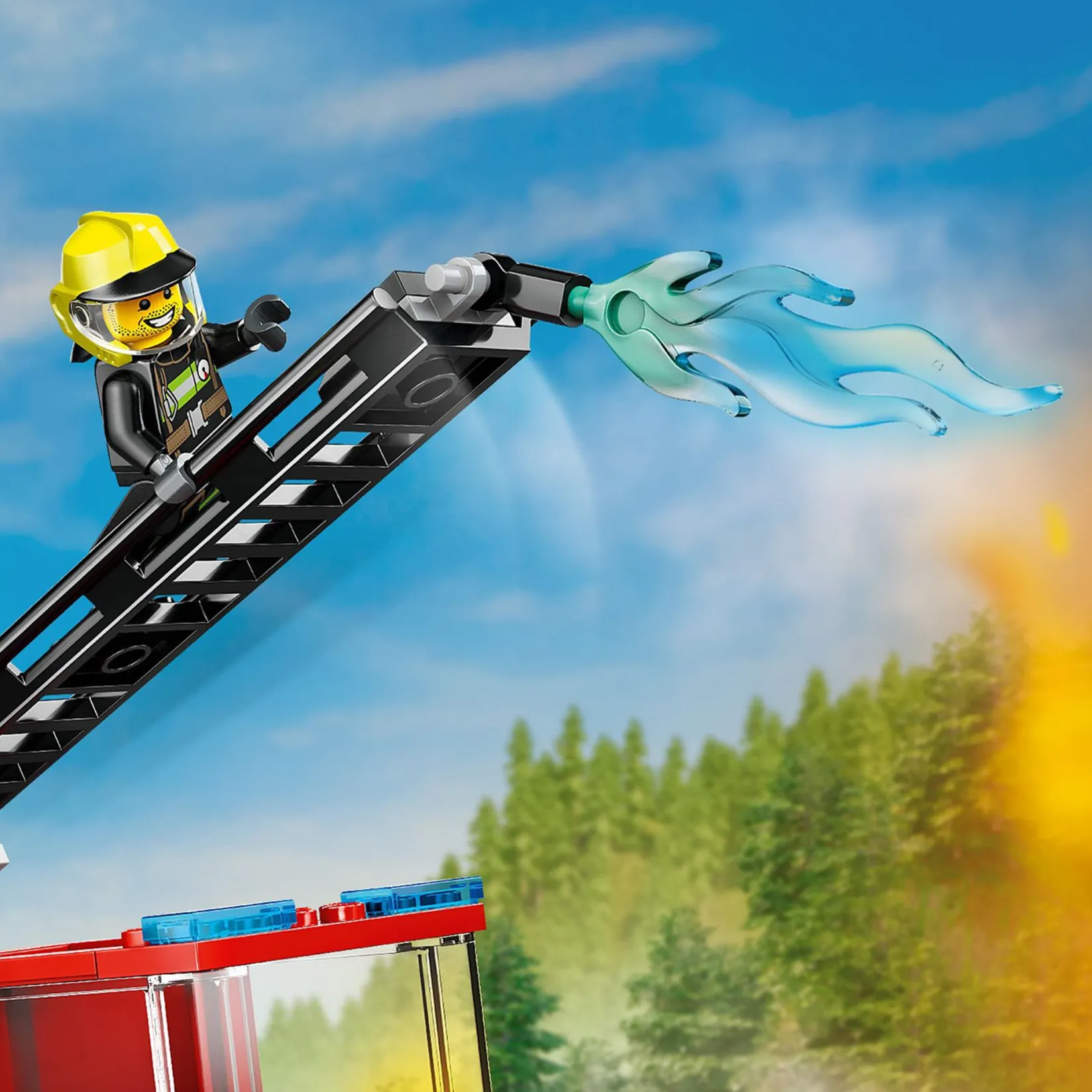 Assembly & Construction>LEGO® City Fire Ladder Truck