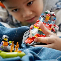 Hot City Fire Rescue Boat Kids Assembly & Construction