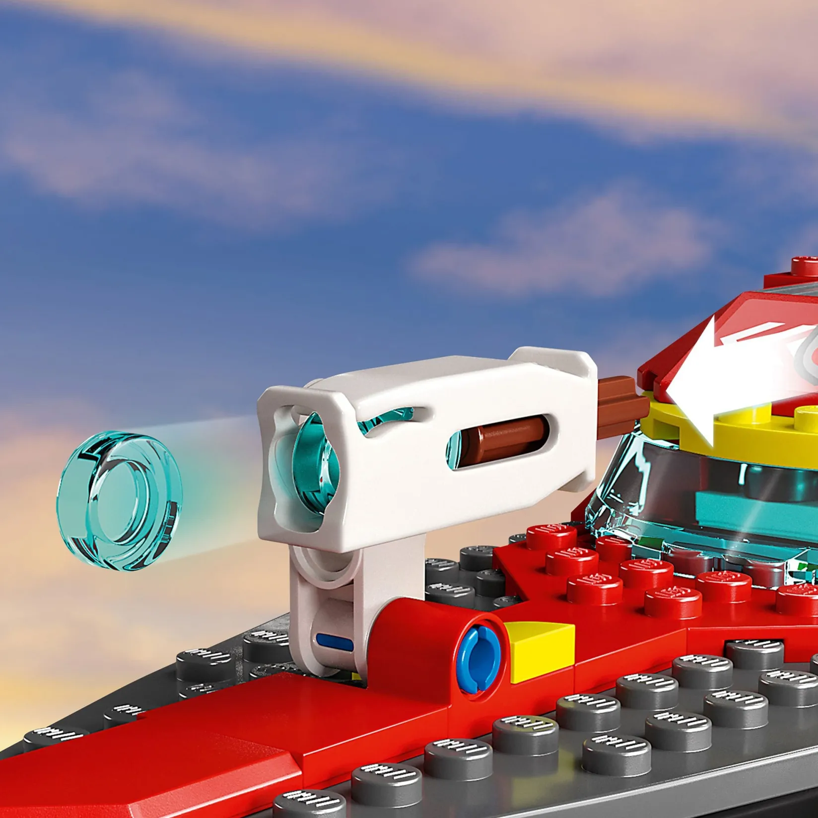 Hot City Fire Rescue Boat Kids Assembly & Construction