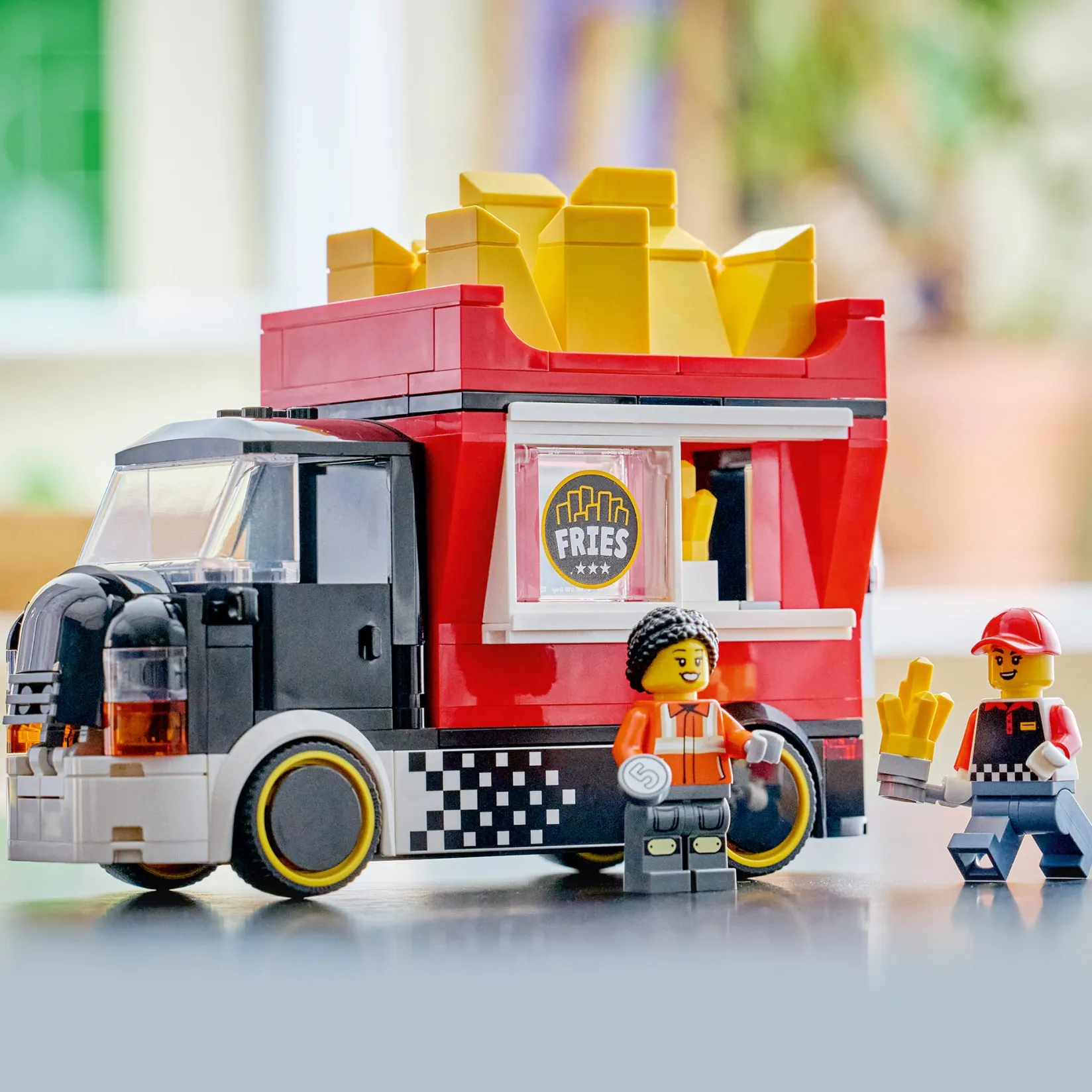 Sale City Fries Food Truck Kids Assembly & Construction