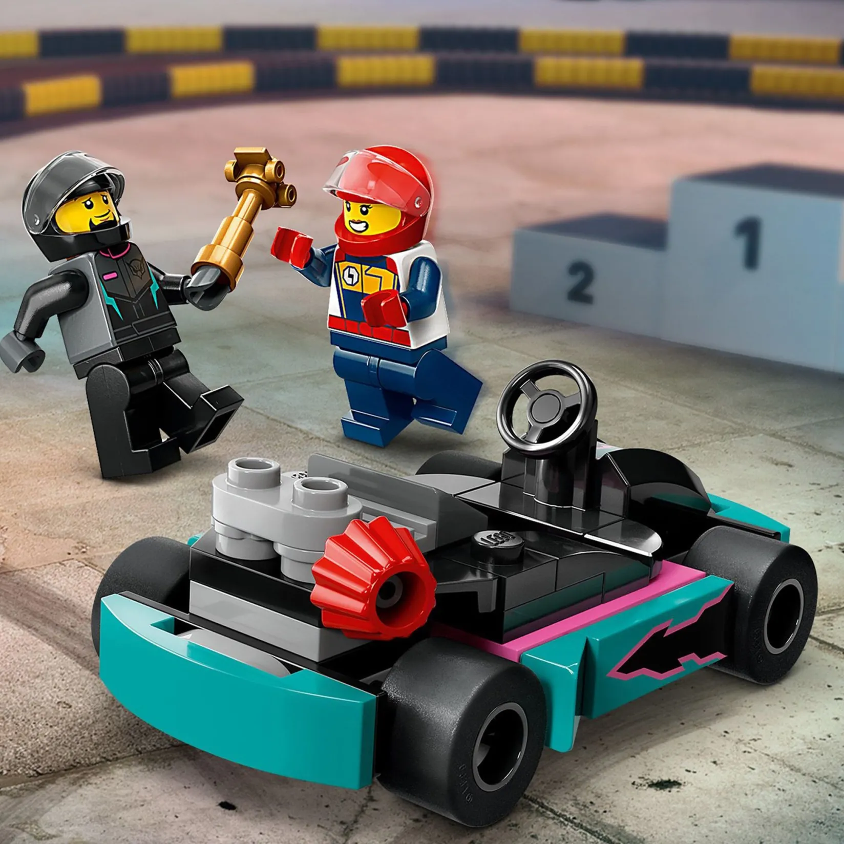 Assembly & Construction>LEGO® City Go-Karts and Race Drivers