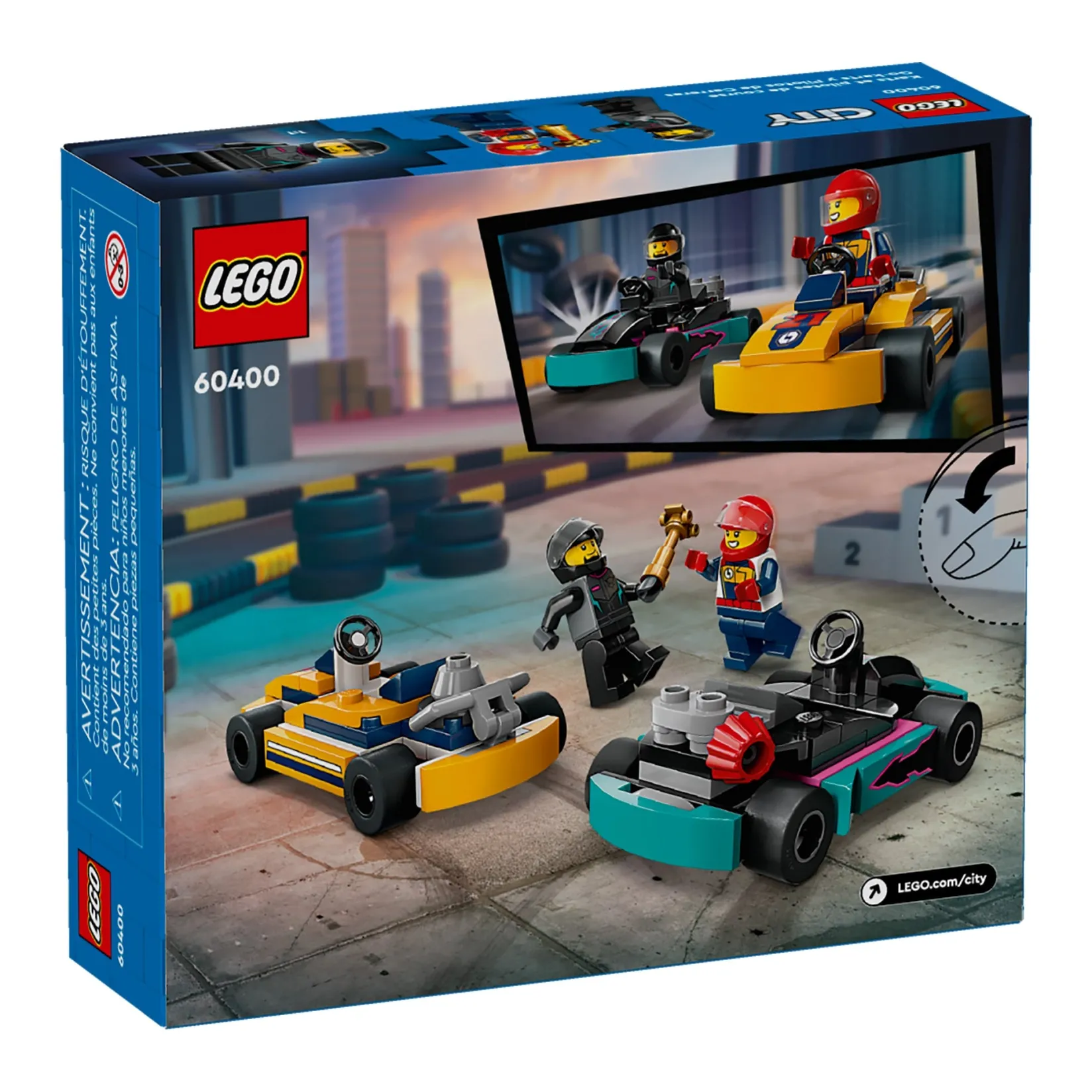 Assembly & Construction>LEGO® City Go-Karts and Race Drivers