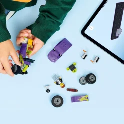 Online City Hot Rod Race Car Building Toy and Minifigure 60485 Kids Assembly & Construction