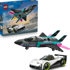 Clearance City Jet vs. Car Kids Assembly & Construction