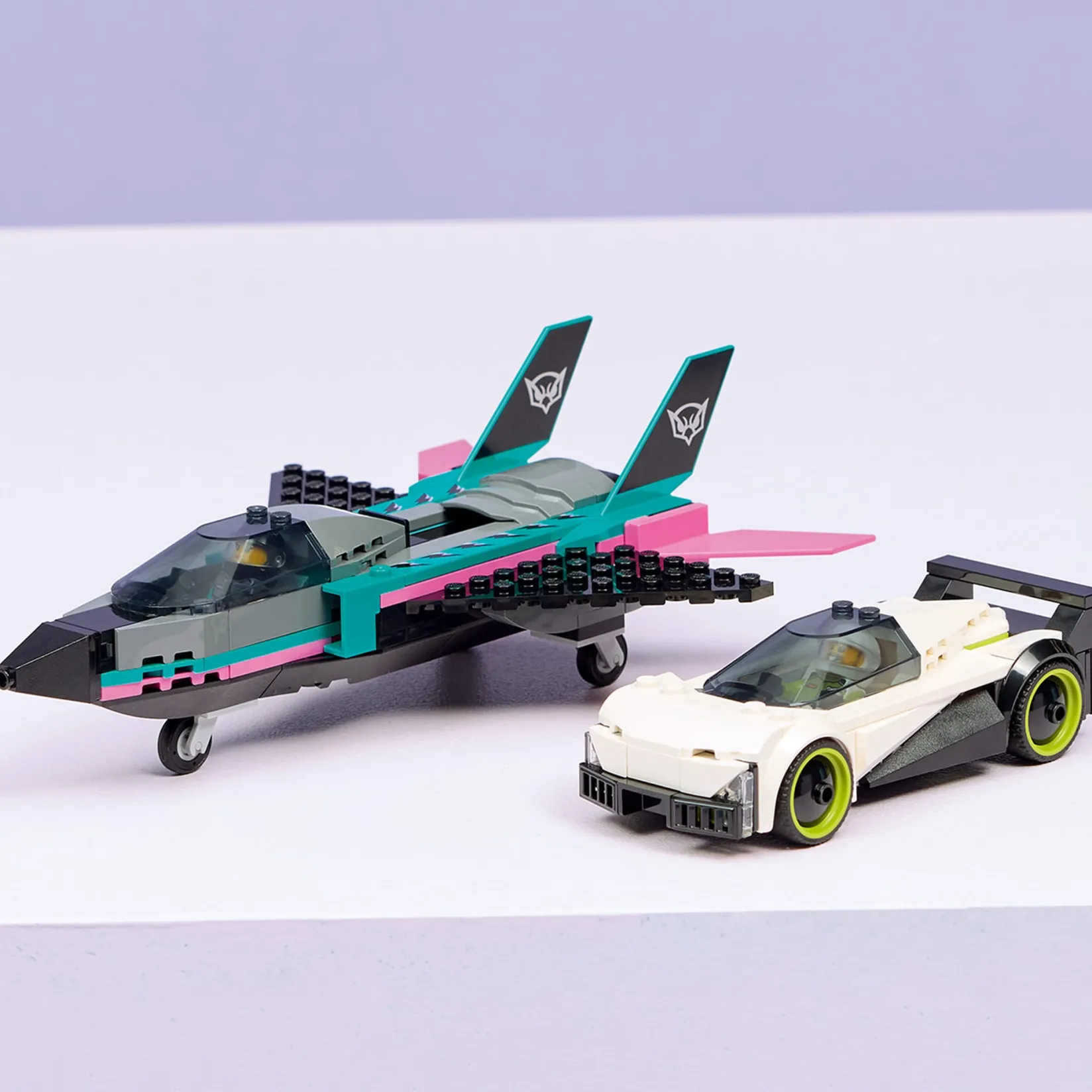 Clearance City Jet vs. Car Kids Assembly & Construction