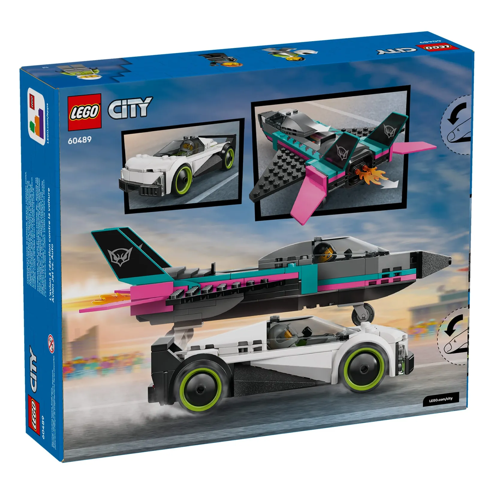 Clearance City Jet vs. Car Kids Assembly & Construction