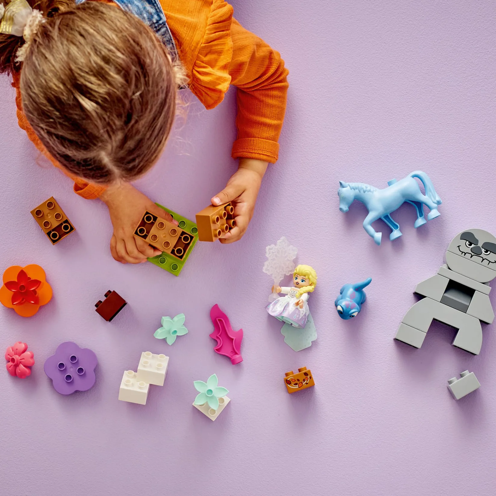 New DUPLO® | Disney Elsa & Bruni in the Enchanted Forest Kids Assembly & Construction