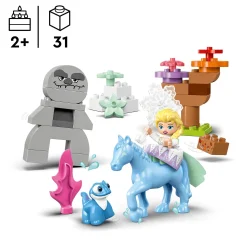 New DUPLO® | Disney Elsa & Bruni in the Enchanted Forest Kids Assembly & Construction