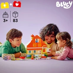 Assembly & Construction>LEGO® DUPLO® Bluey: Bluey’s Family House with Memory Game